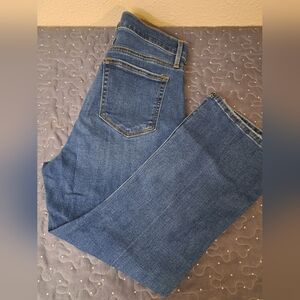 Loft The Kick Crop jeans size 12